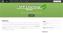 Desktop Screenshot of nfpcharting.com