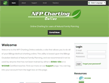 Tablet Screenshot of nfpcharting.com
